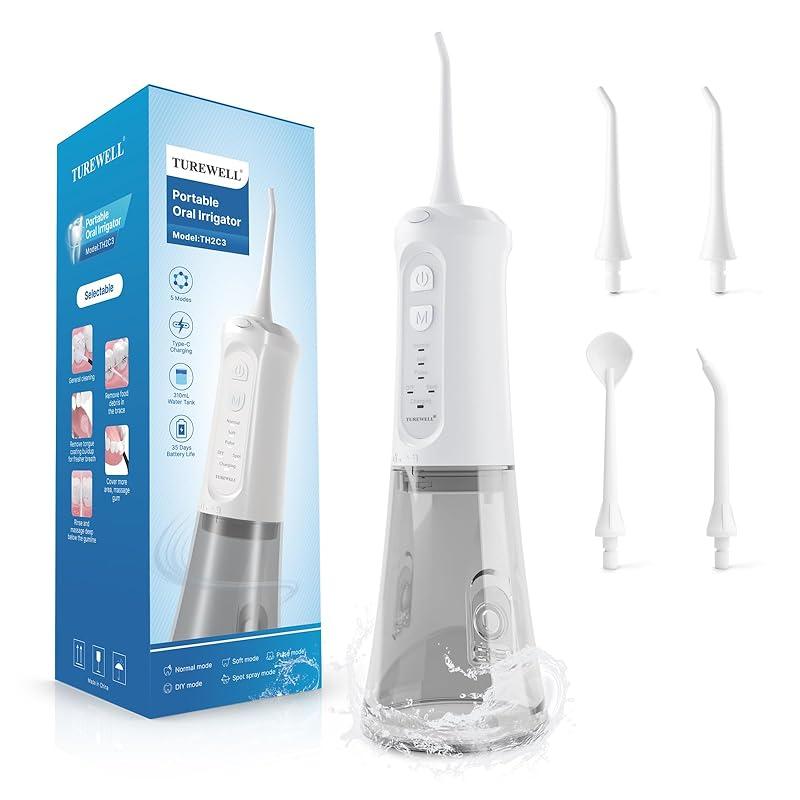 Mi opinión sobre el irrigador bucal TUREWELL de 310 ml.