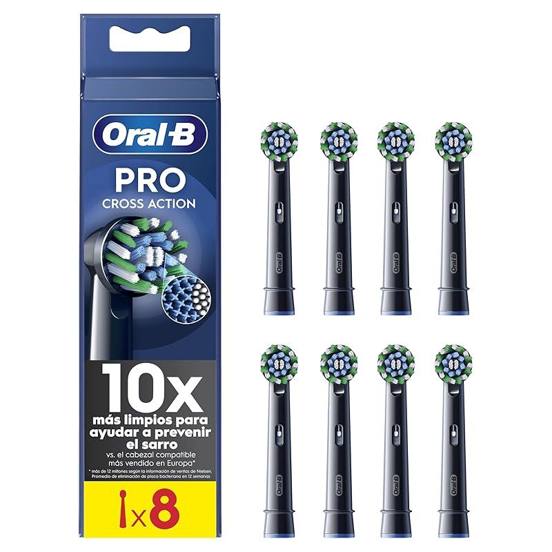 Mi experiencia con los cabezales Oral-B Pro CrossAction en pack de 8.