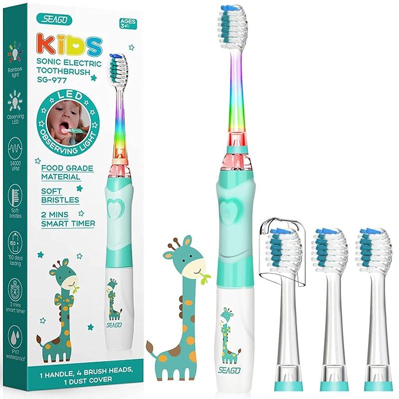 Mi opinión sobre el cepillo eléctrico Seago para niños: ¡colorido y divertido!