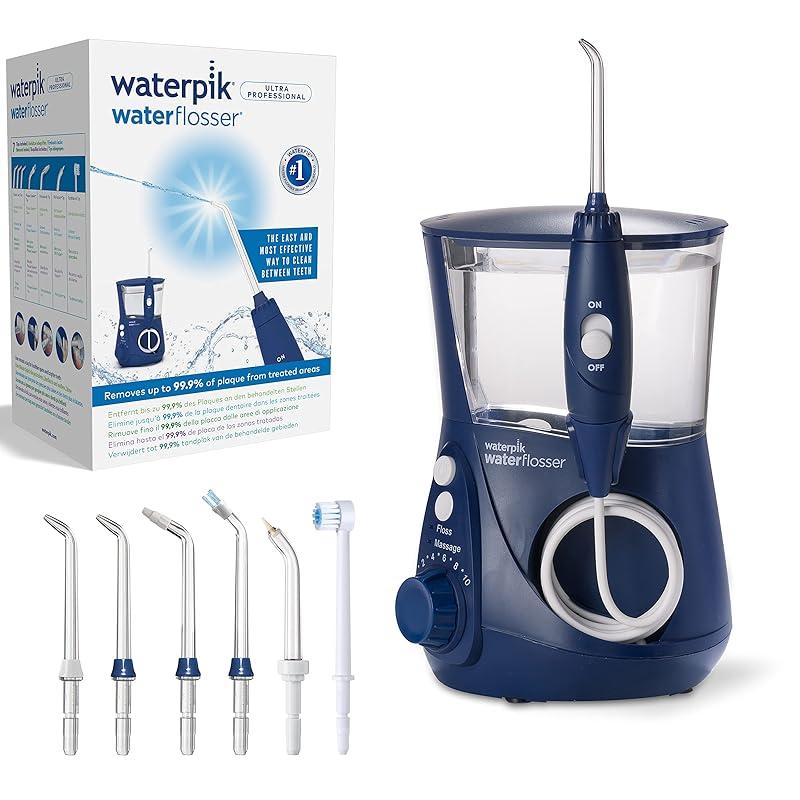 Mi experiencia con el Waterpik irrigador dental azul profesional.